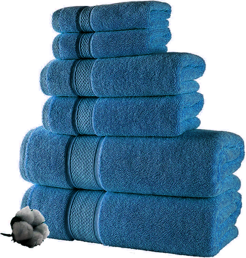 100% Egyptian Combed Cotton 800GSM Hand Towel Set